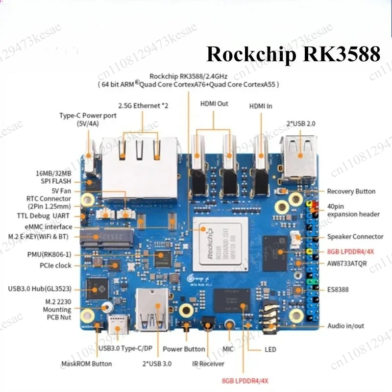 Orange Pi 5 Plus RK3588 SBC 16 - Rk3588 Mini Pc Board recensie en prijs