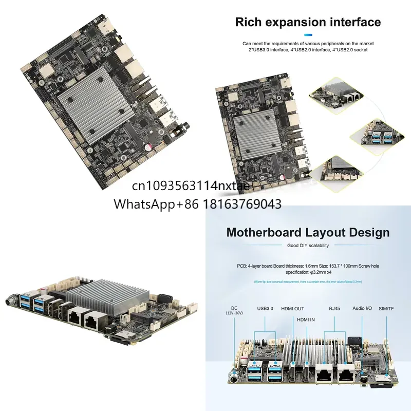 2026 Heet! Rockchip Rk3588 Ont - Rk3588 Mini Pc Board recensie en prijs