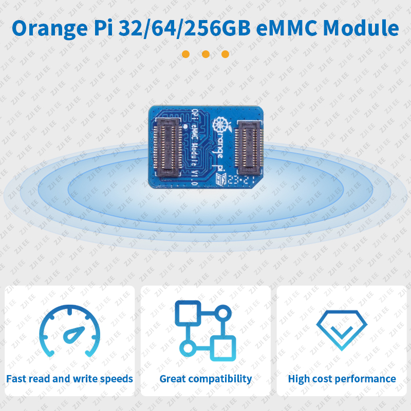 Orange Pi EMMC Module 32GB 64G - Orange Pi 5 Plus 32Gb recensie en prijs