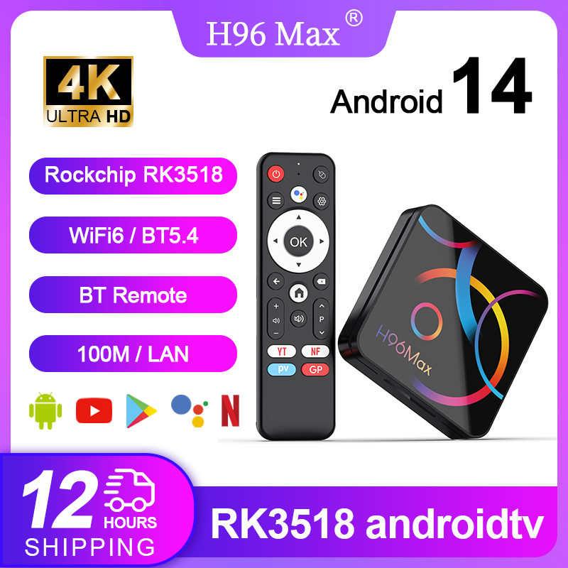 H96Max RK3518 Android 14 4K TV - Radxa Rock 5B 16Gb recensie en prijs
