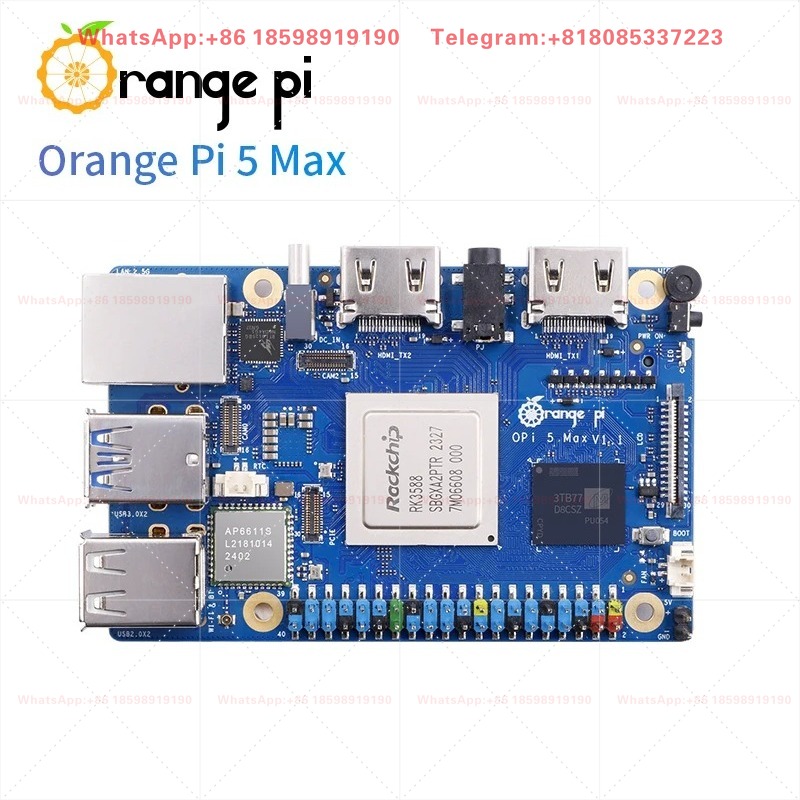 Orange Pi 5 Max 8GB / 16GB RAM - Orange Pi 5 Max Rk3588 recensie en prijs